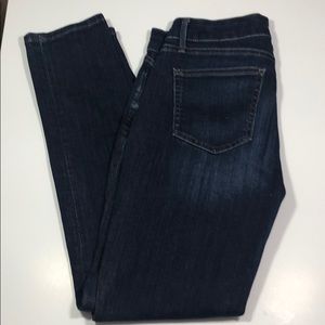 Gap mid-rise skinny jeans